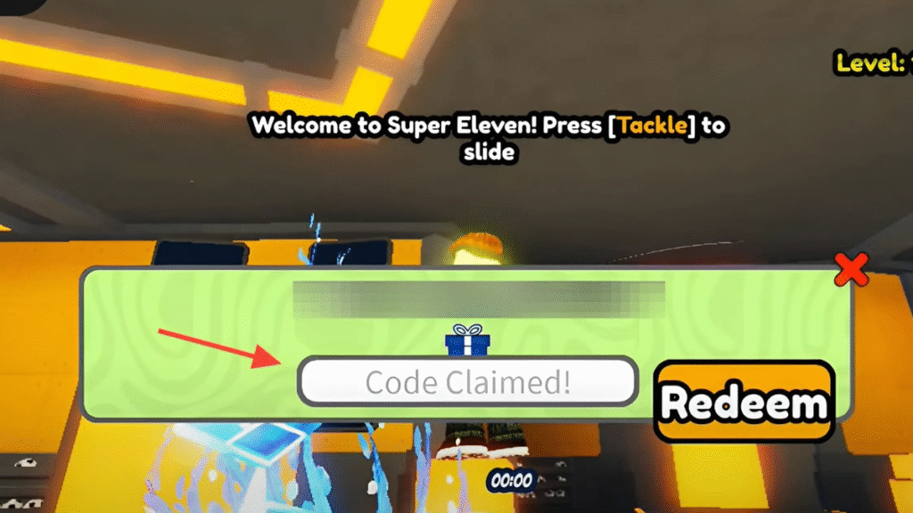 Hướng dẫn cách nhập code Super Eleven bước 3