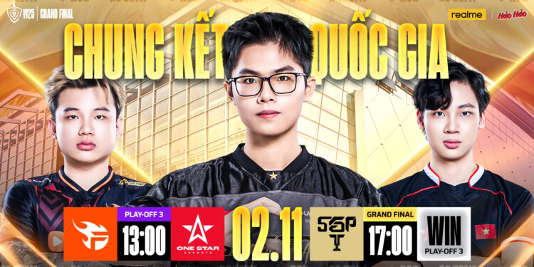 ĐTDV Mùa Đông 2025: Vòng chung kết sẽ diễn ra vào 2/11 tới với FPTx Flash, One Star Esports và Saigon Phantom