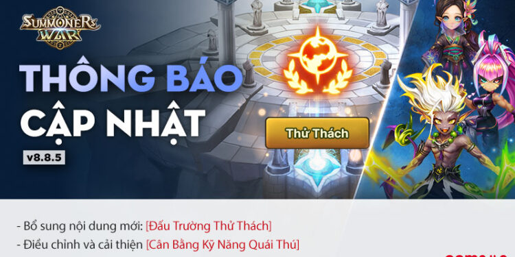 Summoners War Ra Mắt Chế Độ “Đấu Trường Thử Thách” Ở Đấu Trường Thế Giới