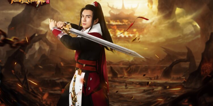 Anh Bo Đan Trường Cosplay trong Tiếu Ngạo Giang Hồ VTC