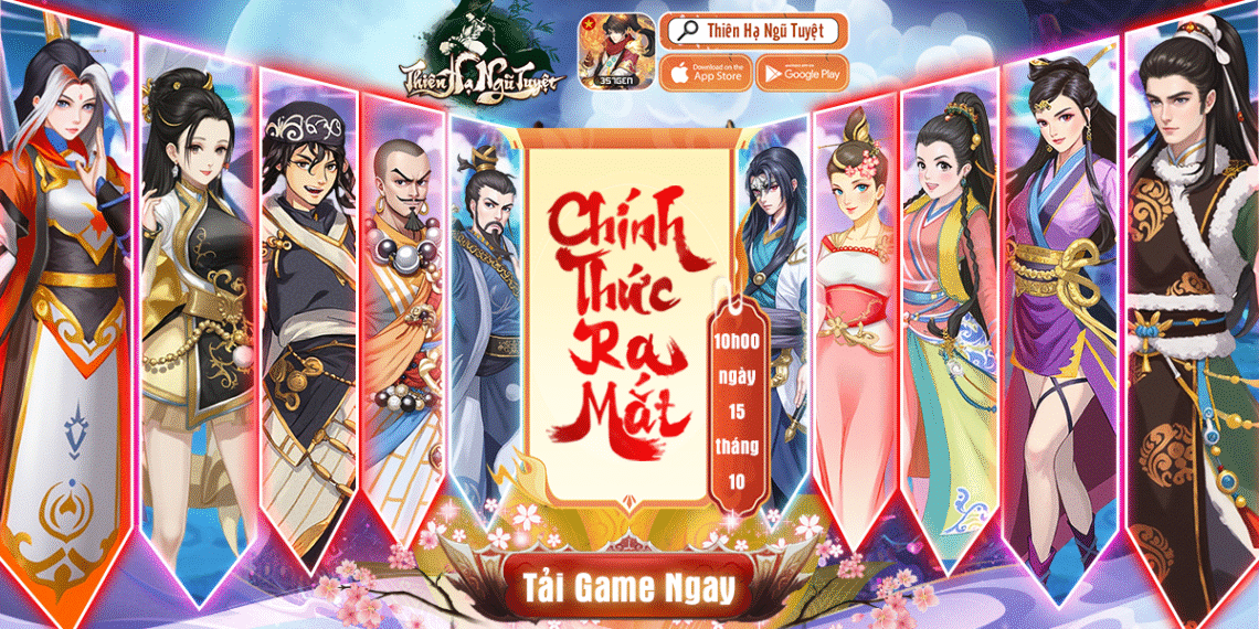 [Gift Code] Thiên Hạ Ngũ Tuyệt chính thức trình làng – Tái hiện thế giới võ hiệp Kim Dung, khuấy đảo cộng đồng game Việt.