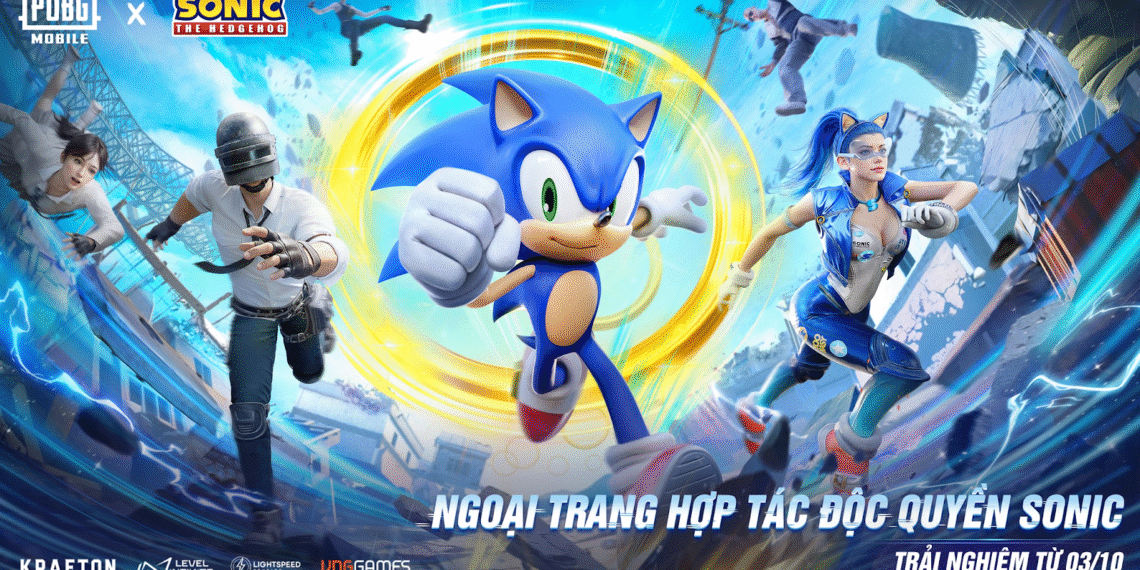 PUBG Mobile hợp tác với “Nhím Sonic” – Ra mắt từ hôm nay 03/10