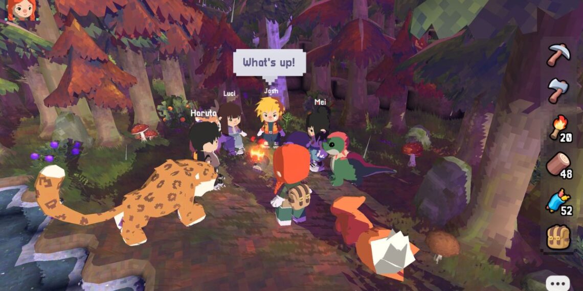 Tenkemo: Tựa Game Thế Giới Mở Kết Hợp Sáng Tạo Của Minecraft và Sinh Vật Dễ Thương Của Palworld