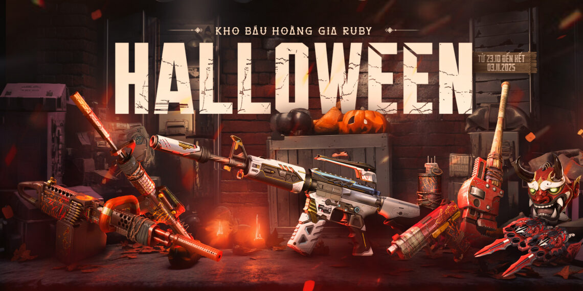 Crossfire tung Kho Báu Hoàng Gia Ruby Halloween cho mùa lễ hội ma quái tháng 10