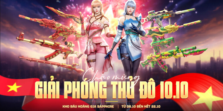 Crossfire mừng giải phóng thủ đô với Kho Báu Hoàng Gia mới và Shop eSports đặc biệt