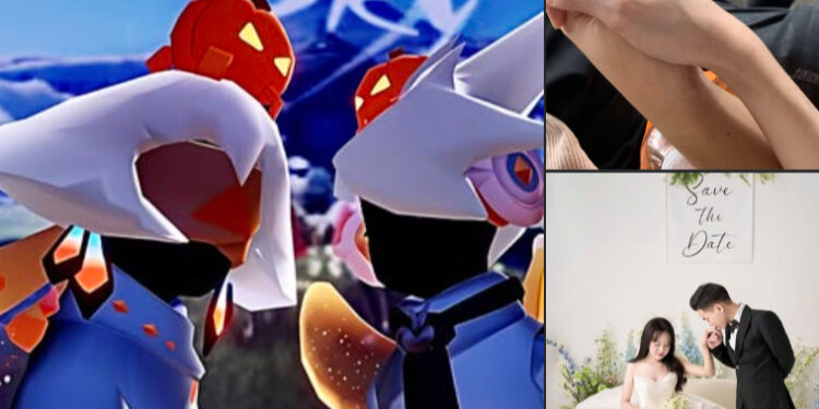 Một cặp đôi lên duyên từ game Sky: Children Of The Light