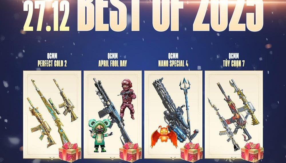 Crossfire khép lại 2025 với bữa tiệc QCMM thịnh soạn và phong phú