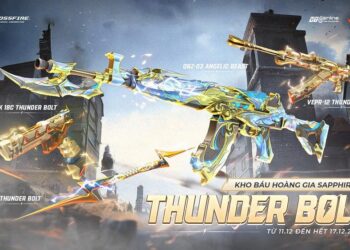 Crossfire mở cửa Kho Báu Hoàng Gia Sapphire Thunder Bolt khuấy đảo cộng đồng