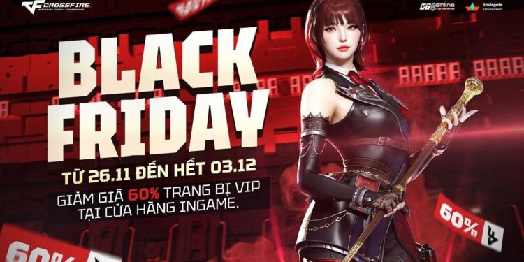 Crossfire nối tiếp truyền thống với ưu đãi giảm giá 60% nhân dịp Black Friday