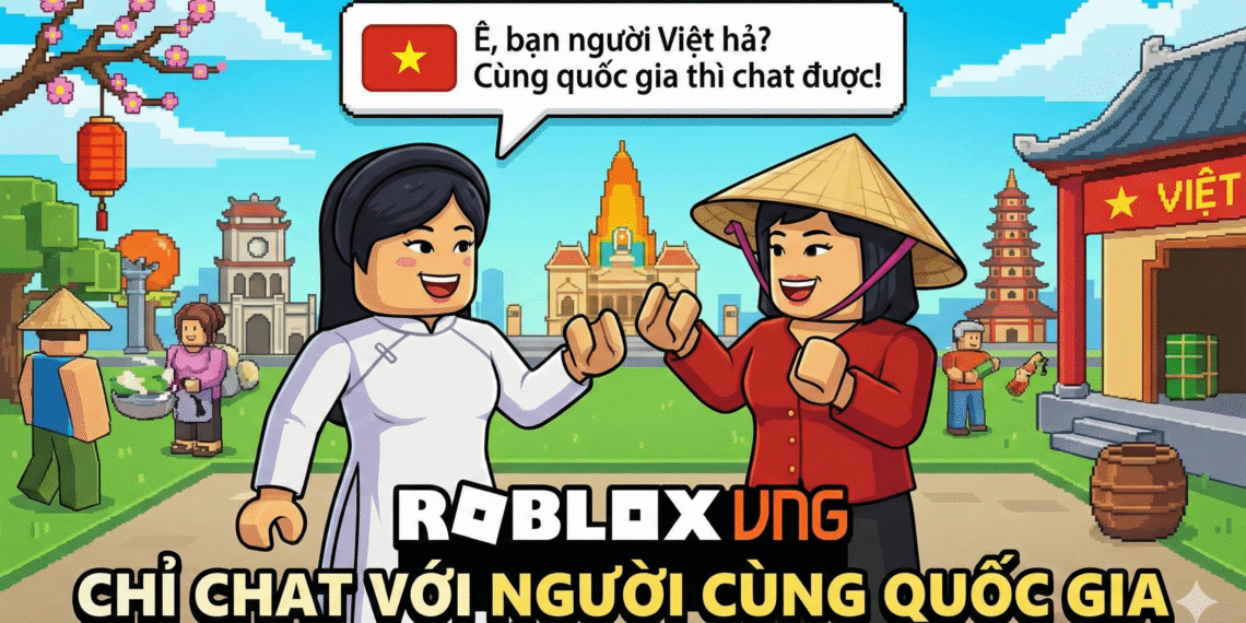 Roblox VNG: cấm voicechat với người lạ, khóa chat với bạn bè quốc tế
