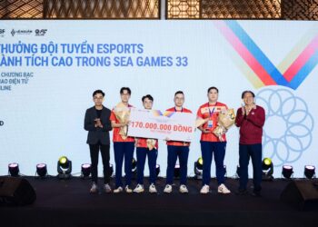 Garena Việt Nam tặng hơn 1 tỷ đồng tới tuyển thủ LQM và FC Online có huy chương tại SEA Games 33