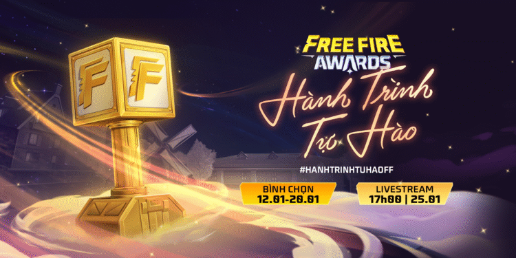 Free Fire Awards 2025 sẽ được live streaming vào 17h ngày 25/01 tới đây