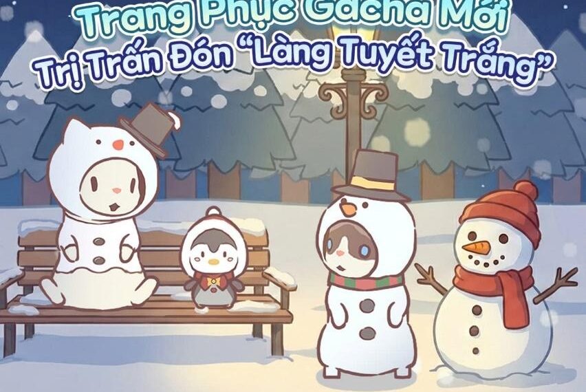 Đón Làng Tuyết Trắng – mùa đông vẫn chưa kết thúc tại Cats & Soup: Fluffy Town