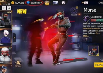Free Fire ra mắt nhân vật Morse một hacker có kỹ năng Tàng Hình