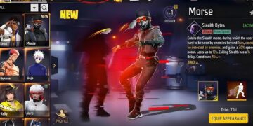 Free Fire ra mắt nhân vật Morse một hacker có kỹ năng Tàng Hình
