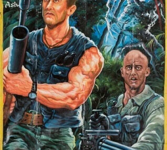 Chùm ảnh – Poster phim do họa sĩ Châu Phi vẽ… bằng tưởng tượng