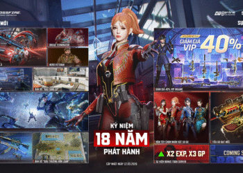 Crossfire tung big update tháng 3 kỷ niệm 18 năm ra mắt tại thị trường Việt