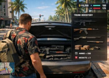 GTA 6: Người chơi sẽ chỉ mang tối đa 2 súng trường và 1 súng lục trong game?