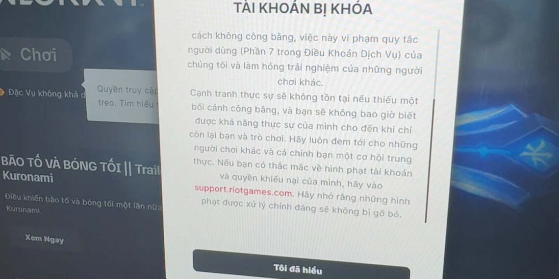 Cao thủ VALORANT bị ban tài khoản trị giá 28 triệu vĩnh viễn vì login… tại quán nét