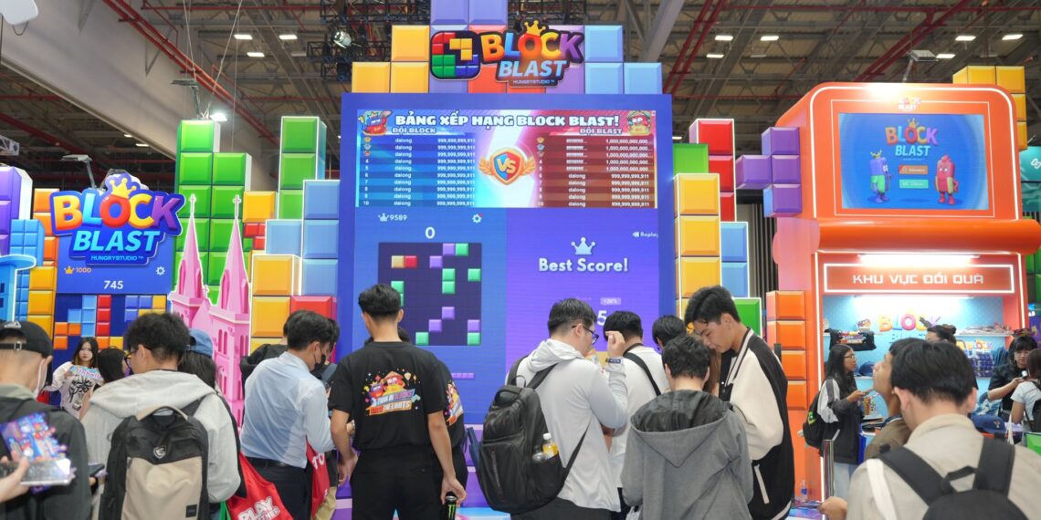 Vietnam GameVerse 2026 – Biển người “vây kín” các gian hàng Liên Quân, Đột Kích, Block Blast! và cú hích từ VTC Mobile