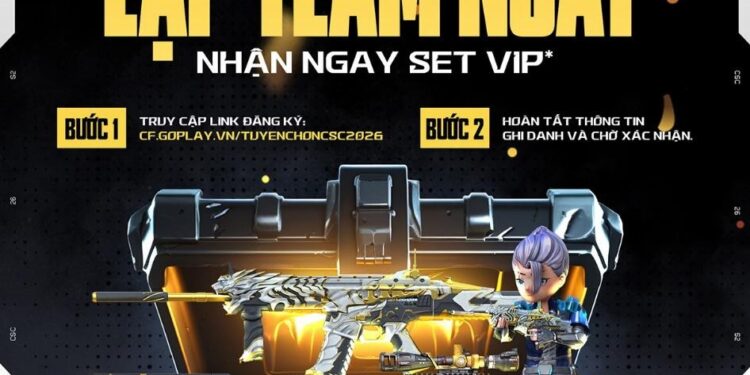 [CrossFire] CSC 2026 Season 2  Đăng ký ngay, nhận trọn bộ vũ khí VIP miễn phí!