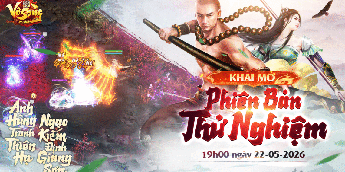Ngạo Kiếm Vô Song Mobile – myG khai mở phiên bản thử nghiệm