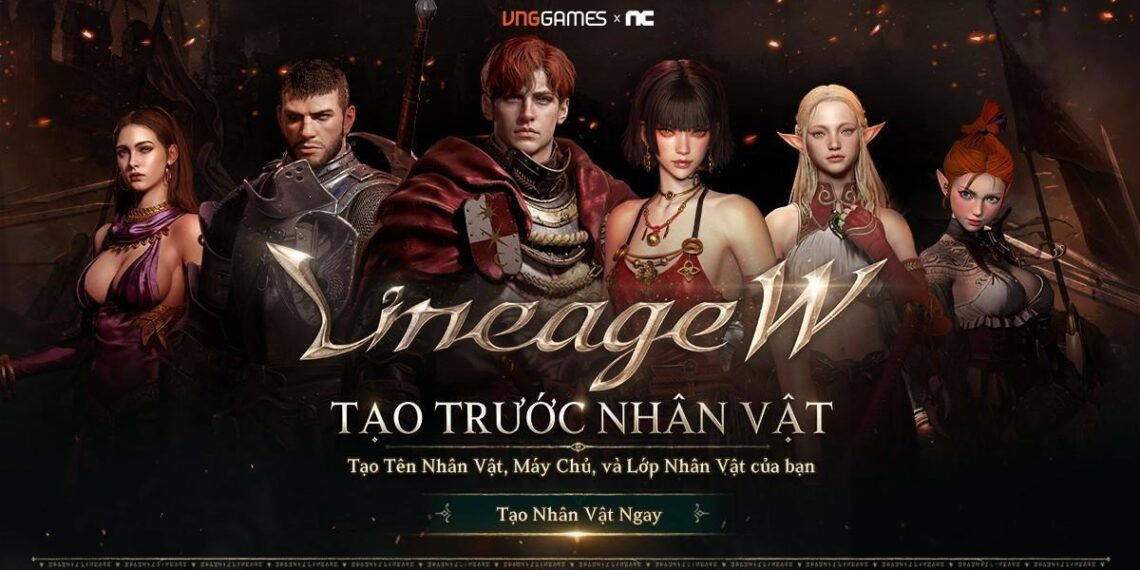 Hãy nhanh chân giành một chỗ trong server Lineage W qua chức năng tạo trước nhân vật