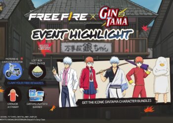 Free Fire x Gintama: Tiệm Vạn Năng – Yorozuya sẽ xuất hiện trên tất cả các bản đồ Sinh Tồn