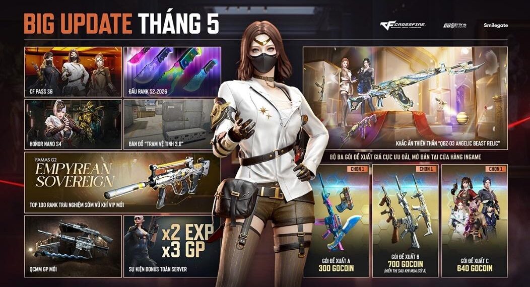 Crossfire giới thiệu đồng thời Đấu Rank season 30 và Nano Rank season 4