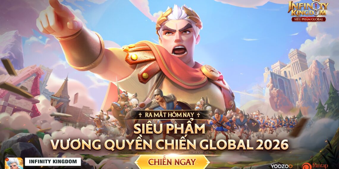 Siêu phẩm SLG Global INFINITY KINGDOM chính thức được Funtap phát hành tại Việt Nam
