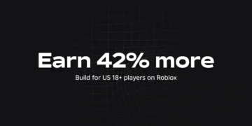 Roblox tăng chiết khấu tiền thật lên 42% cho DEV phục vụ người chơi trên 18 tuổi