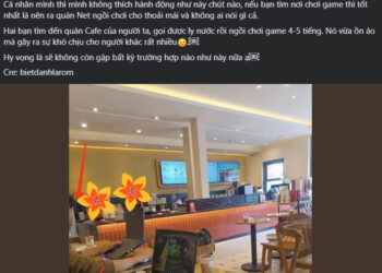 Bị chỉ trích vì bê nguyên cả laptop gaming ra quán cafe chơi VALORANT