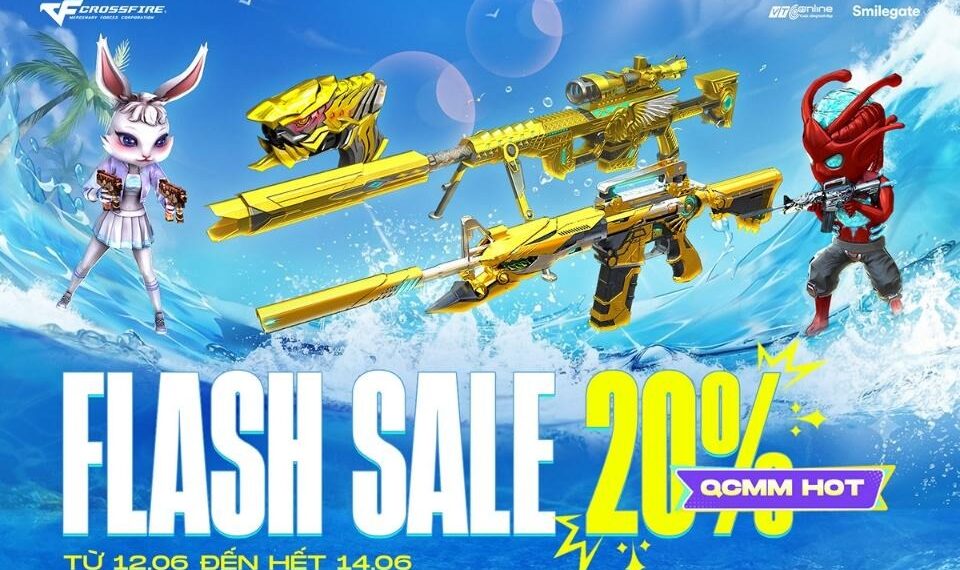 [Crossfire] – Săn sale hot mùa hè với đợt Flash Sale Combo QCMM trong 3 ngày