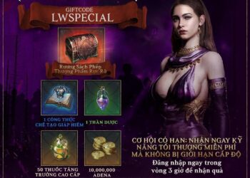 Lineage W tiếp tục tri ân cộng đồng với gói code cực giá trị