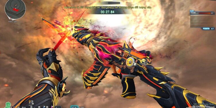 [Crossfire] Săn siêu phẩm QBZ-03 Knife Demonic Beast với Kho Báu Hoàng Gia Sapphire mới
