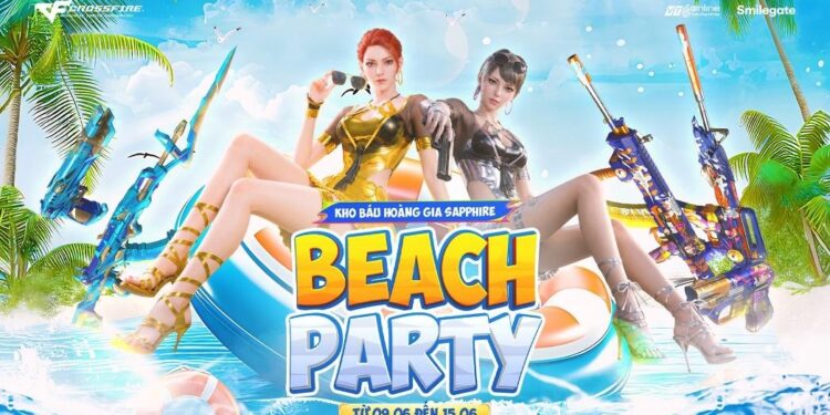 Crossfire mang mùa hè đến với game thủ qua Kho báu Hoàng gia Sapphire – Beach Party và ưu đãi sale balo