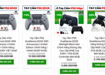Fan PlayStation Việt mang 12 triệu mua DualSense Edge 30th Anniversary… trưng bày