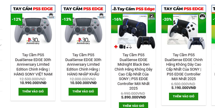 Fan PlayStation Việt mang 12 triệu mua DualSense Edge 30th Anniversary… trưng bày Fan PlayStation Việt mang 12 triệu mua DualSense Edge 30th Anniversary… trưng bày
