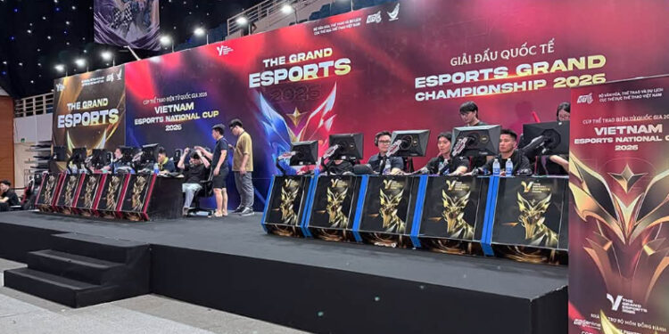The Grand Esports 2026 chính thức khai mạc – 4 ngày tràn ngập không khí thể thao điện tử tại Hà Nội